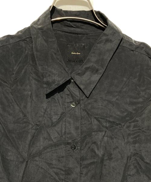 Spick and Span（スピック＆スパン）Spick and Span (スピック＆スパン) フィブリルキュプラオーバーシャツ ブラック サイズ:不明の古着・服飾アイテム