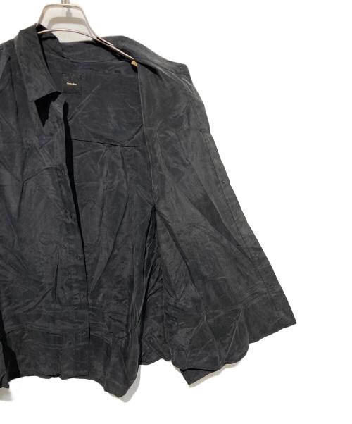 Spick and Span（スピック＆スパン）Spick and Span (スピック＆スパン) フィブリルキュプラオーバーシャツ ブラック サイズ:不明の古着・服飾アイテム
