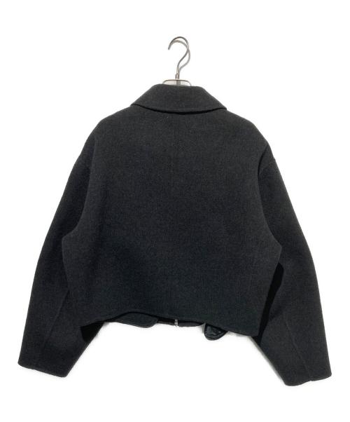 TODAYFUL（トゥデイフル）TODAYFUL (トゥデイフル) Wool Zip Blouson グレー サイズ:36の古着・服飾アイテム