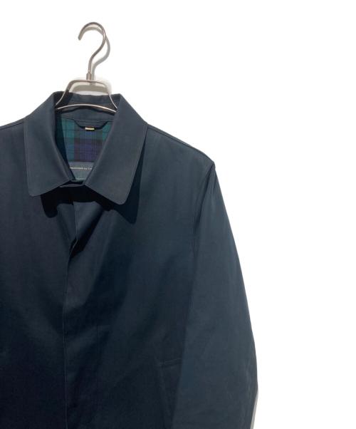 Mackintosh by Francis Campelli（マッキントッシュ フランシスキャンペリ）MACKINTOSH by Francis Campelli (マッキントッシュ フランシスキャンペリ) ステンカラーコート ネイビー サイズ:XSの古着・服飾アイテム