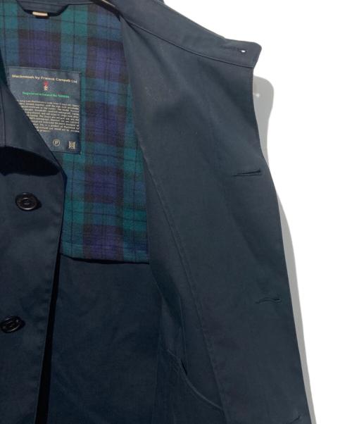Mackintosh by Francis Campelli（マッキントッシュ フランシスキャンペリ）MACKINTOSH by Francis Campelli (マッキントッシュ フランシスキャンペリ) ステンカラーコート ネイビー サイズ:XSの古着・服飾アイテム