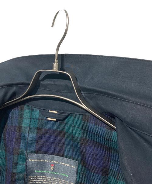 Mackintosh by Francis Campelli（マッキントッシュ フランシスキャンペリ）MACKINTOSH by Francis Campelli (マッキントッシュ フランシスキャンペリ) ステンカラーコート ネイビー サイズ:XSの古着・服飾アイテム