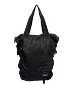 Patagoniaパタゴニア）の古着「LIGHT WAIGHT TRAVEL TOTE BAG」｜ブラック