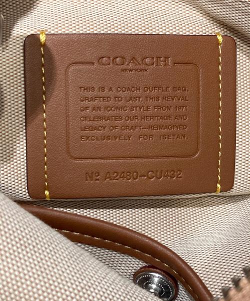 COACH（コーチ）COACH (コーチ) ダッフル16 ショルダーバッグ ピンクの古着・服飾アイテム