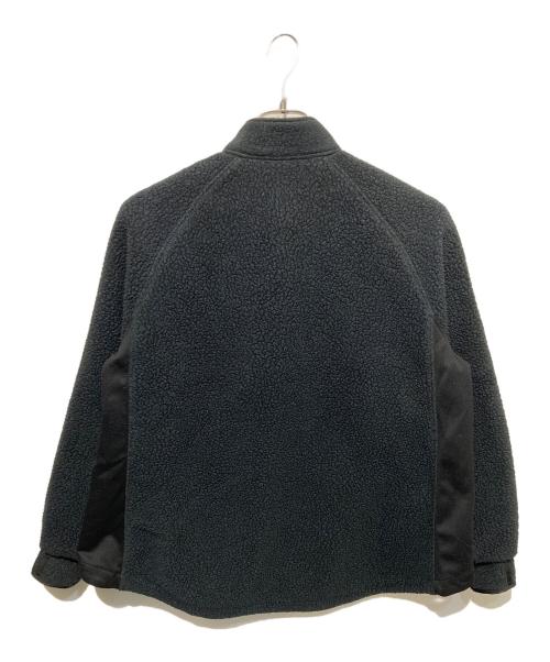 THE RERACS（ザ リラクス）THE RERACS (ザ リラクス) フリースジップジャケット ブラック サイズ:38の古着・服飾アイテム