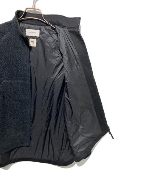 THE RERACS（ザ リラクス）THE RERACS (ザ リラクス) フリースジップジャケット ブラック サイズ:38の古着・服飾アイテム