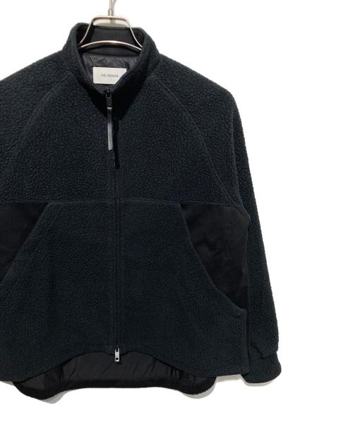 THE RERACS（ザ リラクス）THE RERACS (ザ リラクス) フリースジップジャケット ブラック サイズ:38の古着・服飾アイテム