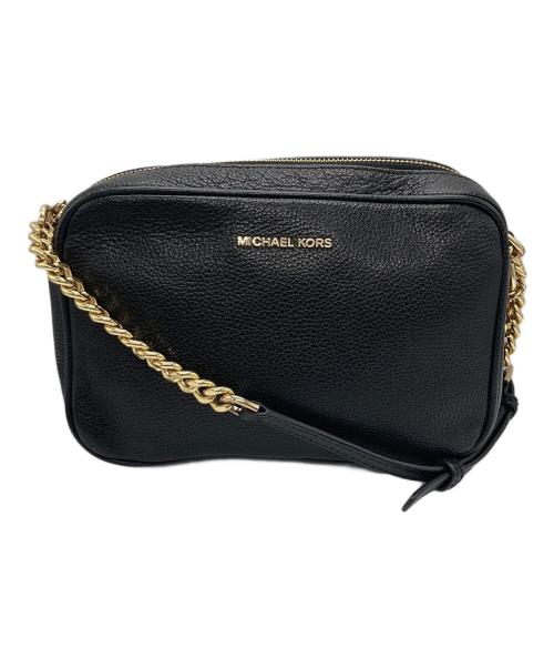 MICHAEL KORS（マイケルコース）MICHAEL KORS (マイケルコース) チェーンショルダーバッグ ブラックの古着・服飾アイテム