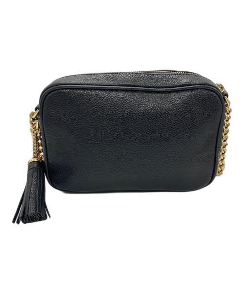 MICHAEL KORS（マイケルコース）MICHAEL KORS (マイケルコース) チェーンショルダーバッグ ブラックの古着・服飾アイテム