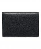 Saint Laurent Parisサンローランパリ）の古着「カサンドラ シャドウ ビジネスカードケース」｜ブラック
