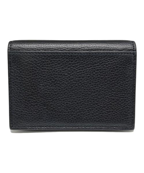 Saint Laurent Paris（サンローランパリ）Saint Laurent Paris (サンローランパリ) カサンドラ シャドウ ビジネスカードケース ブラックの古着・服飾アイテム