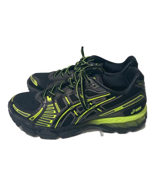 asics（アシックス）asics (アシックス) GEL-KAYANO 12.1 ブラック×グリーン サイズ:28の古着・服飾アイテム