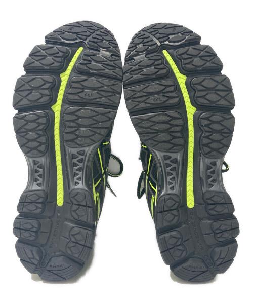 asics（アシックス）asics (アシックス) GEL-KAYANO 12.1 ブラック×グリーン サイズ:28の古着・服飾アイテム