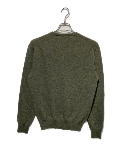 LORO PIANA（ロロピアーナ）LORO PIANA (ロロピアーナ) カシミヤVネックニット グレー サイズ:　の古着・服飾アイテム