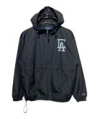 Champion×CALIF OLKSチャンピオン×カリフォークス）の古着「アノラックパーカー」｜ブラック