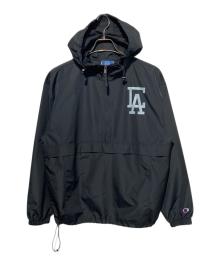 Champion×CALIF OLKS（チャンピオン×カリフォークス）の古着「アノラックパーカー」｜ブラック