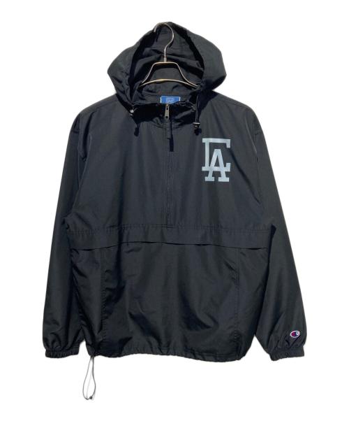 Champion（チャンピオン）Champion (チャンピオン) CALIF OLKS (カリフォークス) アノラックパーカー ブラック サイズ:Mの古着・服飾アイテム