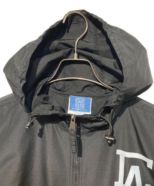 Champion（チャンピオン）Champion (チャンピオン) CALIF OLKS (カリフォークス) アノラックパーカー ブラック サイズ:Mの古着・服飾アイテム