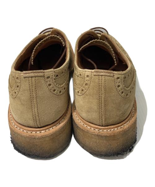 Tricker's（トリッカーズ）Tricker's (トリッカーズ) BOURTON ウィングチップシューズ ベージュ サイズ:8の古着・服飾アイテム