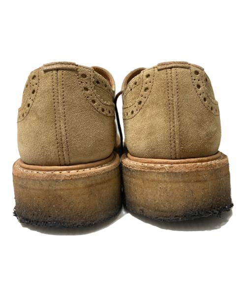 Tricker's（トリッカーズ）Tricker's (トリッカーズ) BOURTON ウィングチップシューズ ベージュ サイズ:8の古着・服飾アイテム