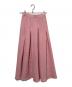 Mame Kurogouchi (マメクロゴウチ) Shirring Jersey Jacquard Flare Skirt ピンク サイズ:1：16000円