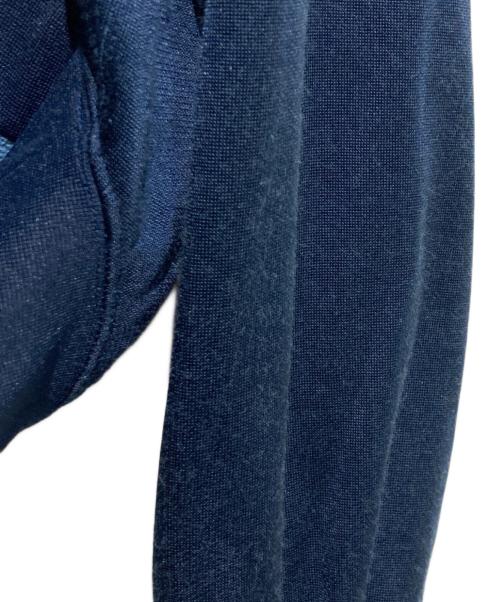 Mame Kurogouchi（マメクロゴウチ）mame kurogouchi (マメクロゴウチ) Cropped Relaxed Sweat Hoodie ネイビー サイズ:1の古着・服飾アイテム