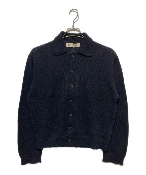 OUR LEGACY（アワーレガシー）OUR LEGACY (アワーレガシー) EVENING POLO ブラック サイズ:44の古着・服飾アイテム