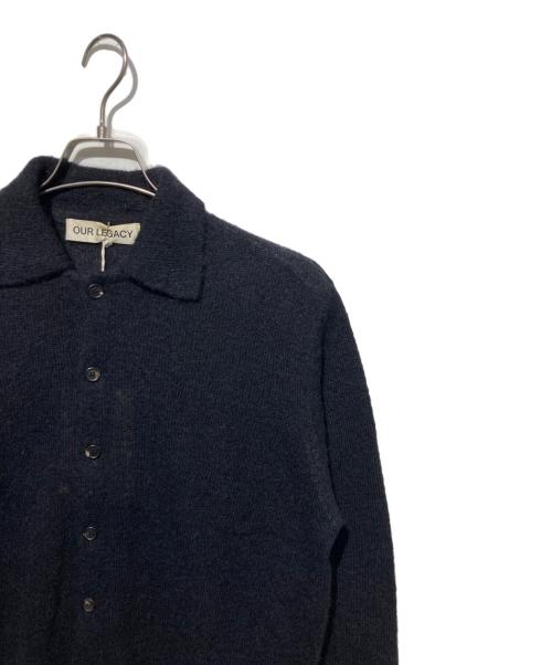 OUR LEGACY（アワーレガシー）OUR LEGACY (アワーレガシー) EVENING POLO ブラック サイズ:44の古着・服飾アイテム