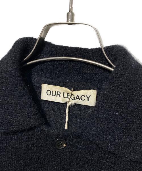 OUR LEGACY（アワーレガシー）OUR LEGACY (アワーレガシー) EVENING POLO ブラック サイズ:44の古着・服飾アイテム