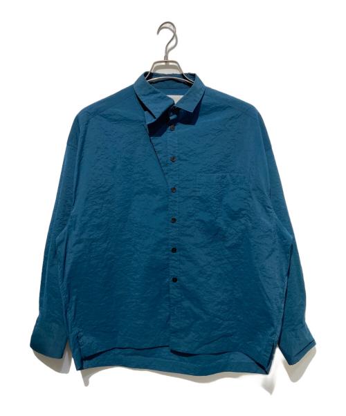 KOLOR（カラー）KOLOR (カラー) 変形ロングスリーブシャツ ネイビー サイズ:1の古着・服飾アイテム