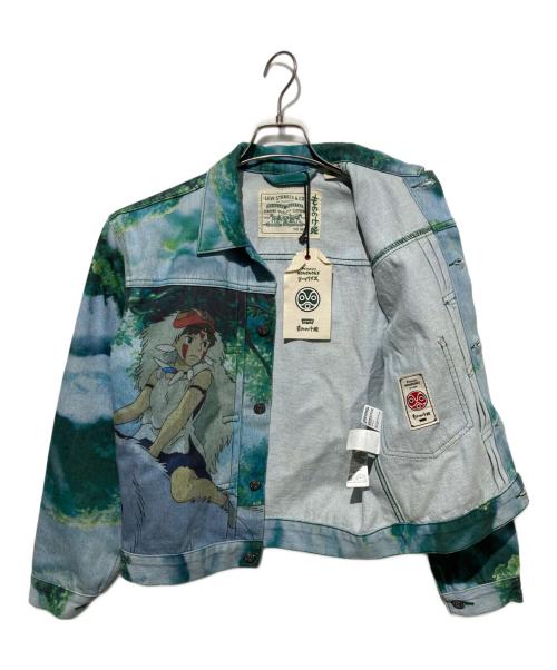 LEVI'S（リーバイス）LEVI'S (リーバイス) スタジオジブリ (スタジオジブリ) San & Wolf Trucker Jacket インディゴ サイズ:XXSの古着・服飾アイテム