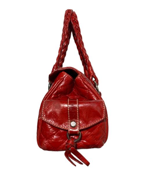 Francesco Biasia（フランシスコ ビアジア）Francesco Biasia (フランシスコ ビアジア) ハンドバッグ レッドの古着・服飾アイテム