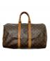 LOUIS VUITTON (ルイ ヴィトン) キーポル45 トラベルバッグ ブラウン：60000円