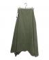 MADISON BLUE (マディソンブルー) MAXI FLARE BACK SATIN SK カーキ サイズ:1 未使用品：12000円
