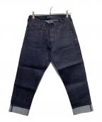 MADISON BLUEマディソンブルー）の古着「SERUBITCHI JQ STRAIGHT DENIM」｜インディゴ