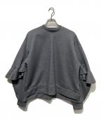 ENFOLD×KEITA MARUYAMAエンフォルド×ケイタマルヤマ）の古着「RAFFLE-SLEEVES PULLOVER」｜グレー