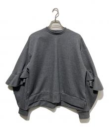 ENFOLD×KEITA MARUYAMA（エンフォルド×ケイタマルヤマ）の古着「RAFFLE-SLEEVES PULLOVER」｜グレー