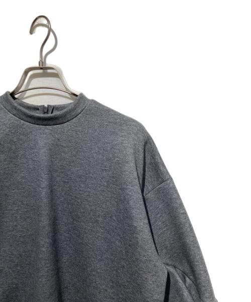 ENFOLD（エンフォルド）ENFOLD (エンフォルド) KEITA MARUYAMA (ケイタマルヤマ) RAFFLE-SLEEVES PULLOVER グレー サイズ:38の古着・服飾アイテム