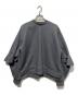 ENFOLD（エンフォルド）の古着「RAFFLE-SLEEVES PULLOVER」｜グレー