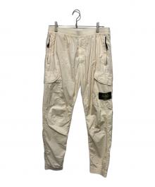 STONE ISLAND（ストーンアイランド）の古着「Cotton Poplin Strech Cargo Pants」｜アイボリー