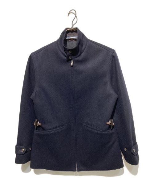 semoh（セモー）semoh (セモー) カシミヤ混スタンドカラージャケット ネイビー サイズ:1の古着・服飾アイテム