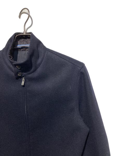 semoh（セモー）semoh (セモー) カシミヤ混スタンドカラージャケット ネイビー サイズ:1の古着・服飾アイテム