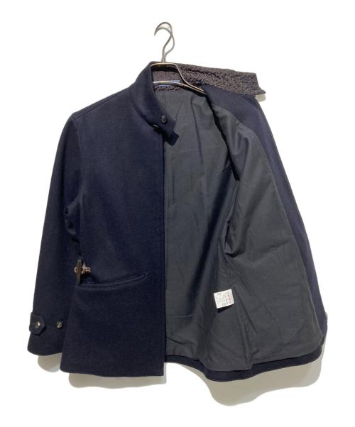 semoh（セモー）semoh (セモー) カシミヤ混スタンドカラージャケット ネイビー サイズ:1の古着・服飾アイテム