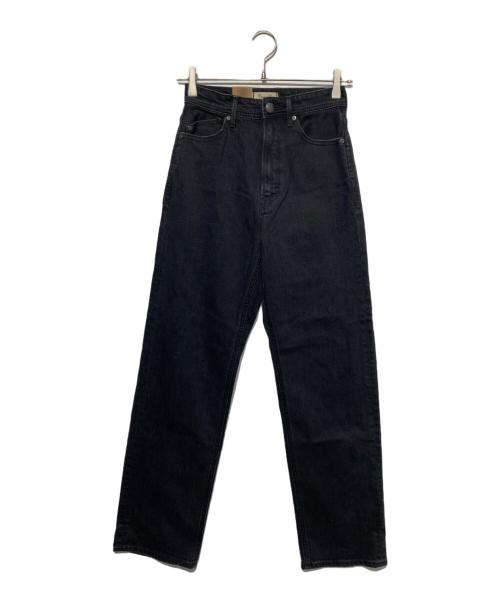 YANUK（ヤヌーク）YANUK (ヤヌーク) ボーイズストレートデニムパンツ ブラック サイズ:W23 未使用品の古着・服飾アイテム