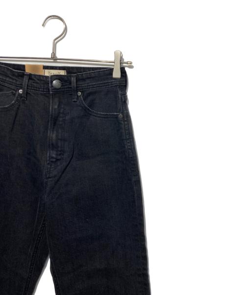 YANUK（ヤヌーク）YANUK (ヤヌーク) ボーイズストレートデニムパンツ ブラック サイズ:W23 未使用品の古着・服飾アイテム