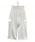 josemoon (ジョゼムーン) SIDE SLIT SWEAT PANTS ブラック サイズ:36：8000円