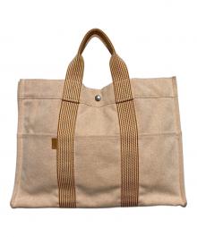 HERMES（エルメス）の古着「ニューフールトゥMM トートバッグ」｜ベージュ