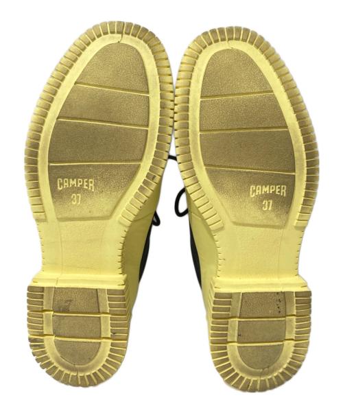 CAMPER（カンペール）CAMPER (カンペール) シューズ ブラック×イエロー サイズ:37の古着・服飾アイテム