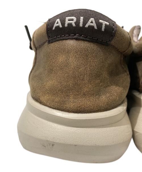 ARIAT（アリアット）ARIAT (アリアット) Hilo モックトゥシューズ ブラウン サイズ:8の古着・服飾アイテム