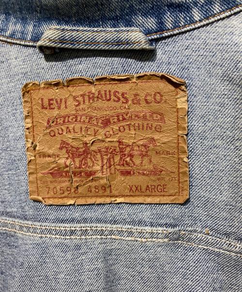 LEVI'S（リーバイス）LEVI'S (リーバイス) デニムジャケット ブルー サイズ:XXLの古着・服飾アイテム